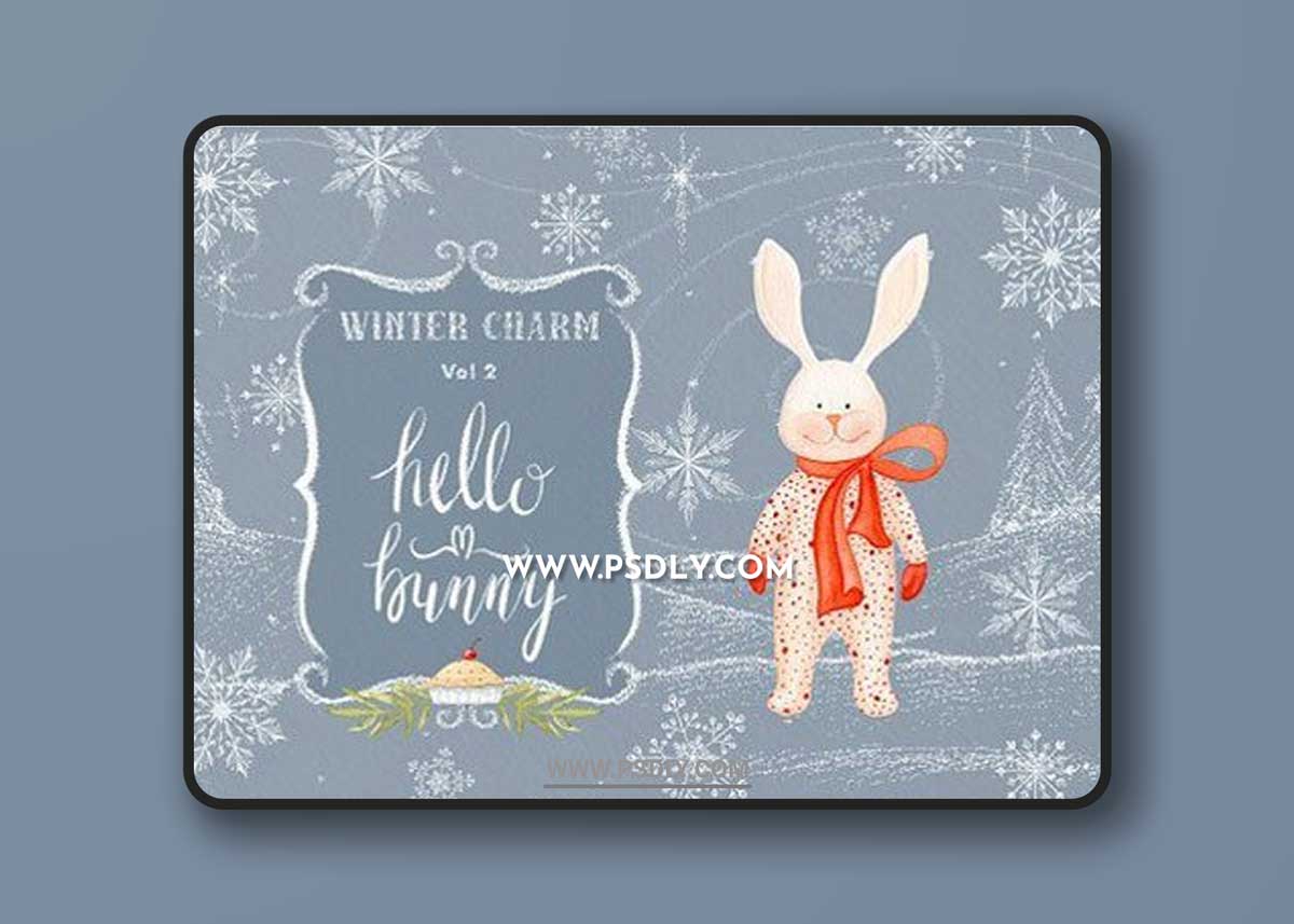 Hello Bunny - Winter Charm Vol 2