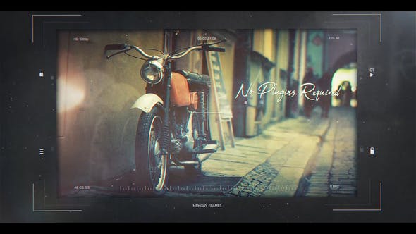 Videohive Memory Frames - Cinematic Slideshow 24084676