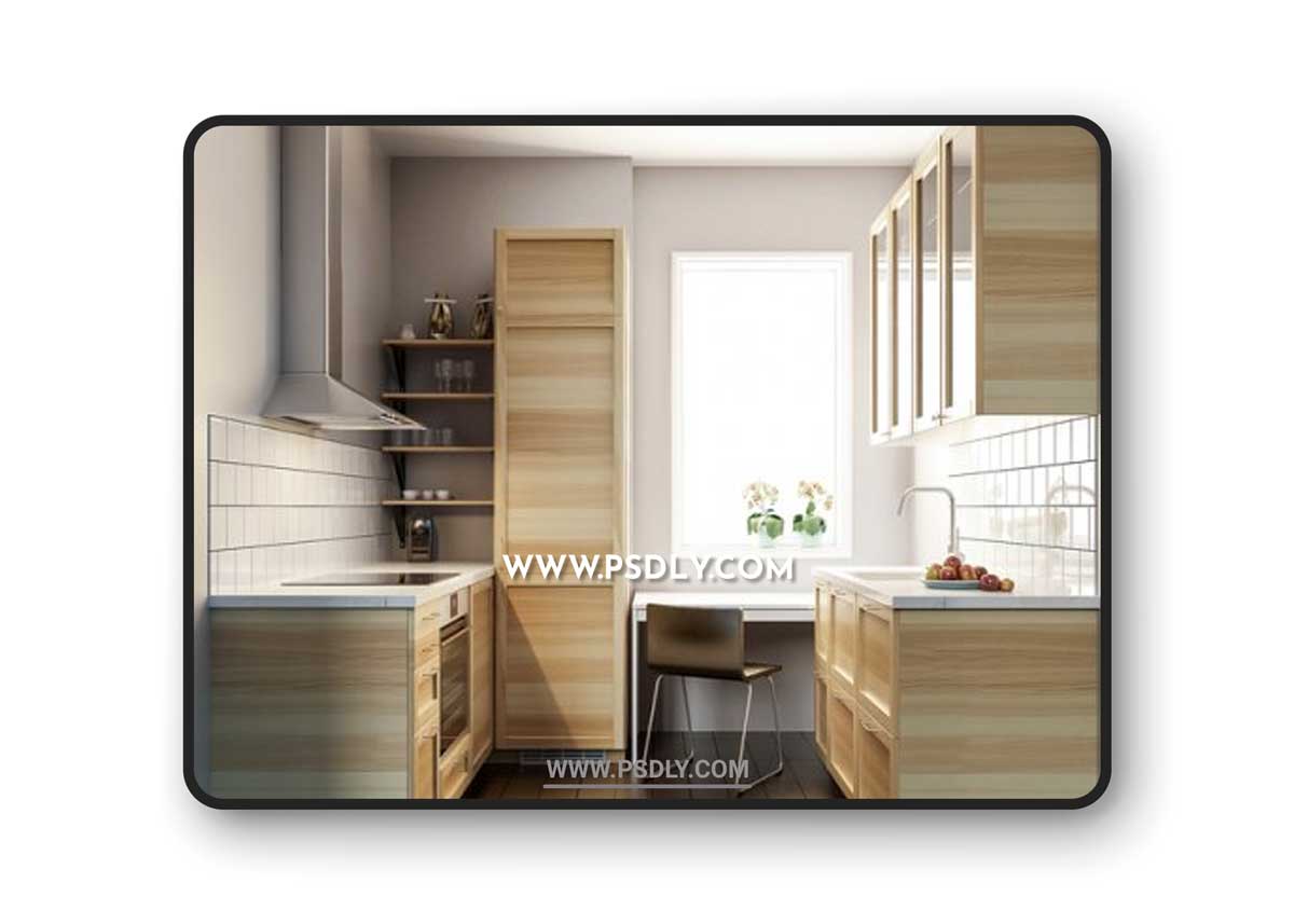 IKEA TORHEMN kitchen 3D Models