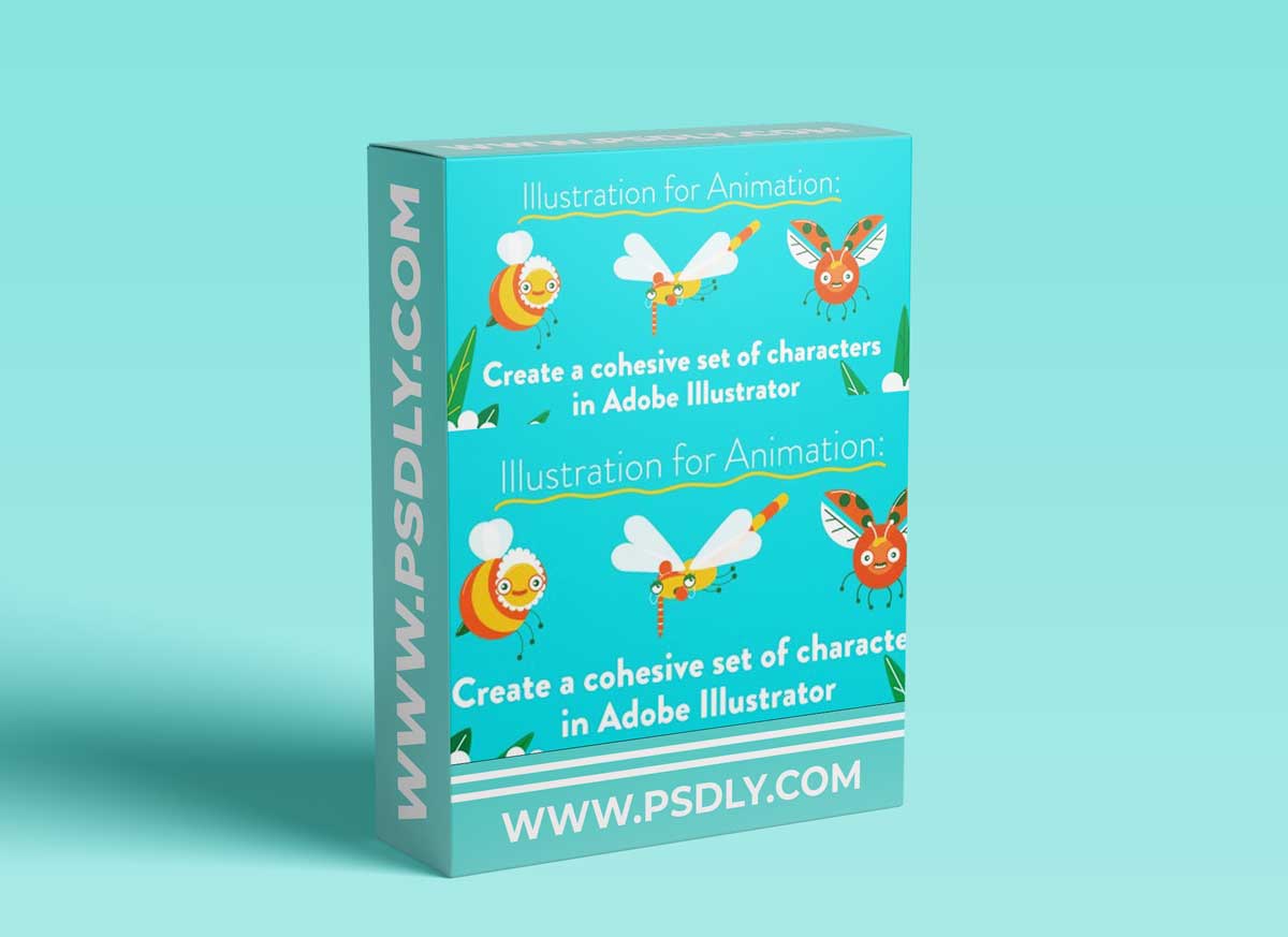 Illustration for Animation: Create a cohesive set of characters in Adobe Illustrator