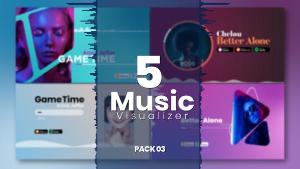 Videohive Music Visualizer Templates 33833730