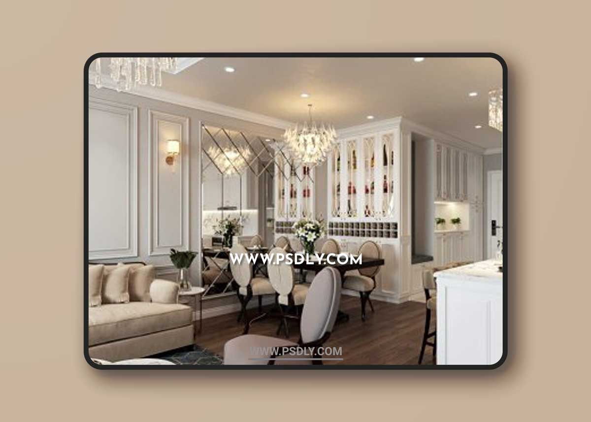 Interior Apartment Model By Trung Kien Kts