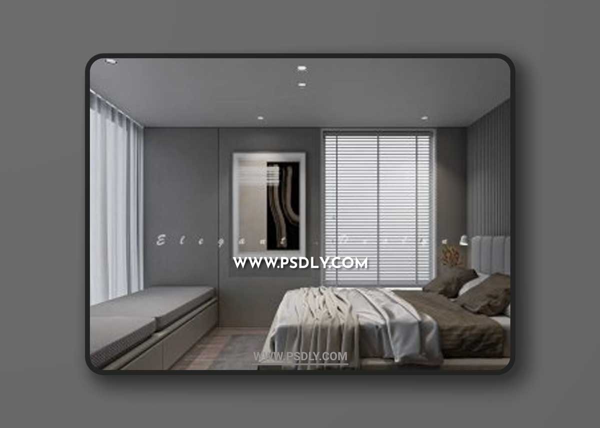 Interior Bedroom and Bathroom by Nguyen The Dinh