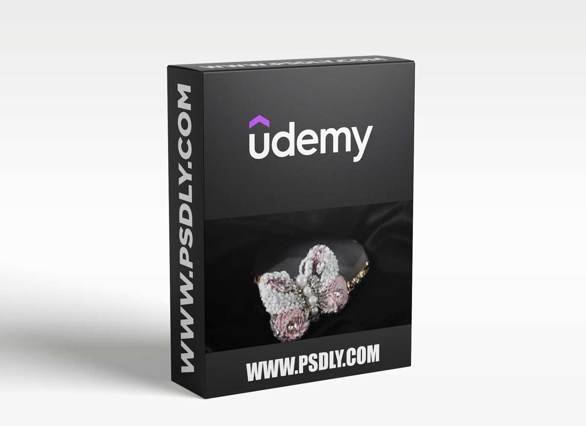 Jewelry Making, Learn How To Create Brooch, Bead Embroidery