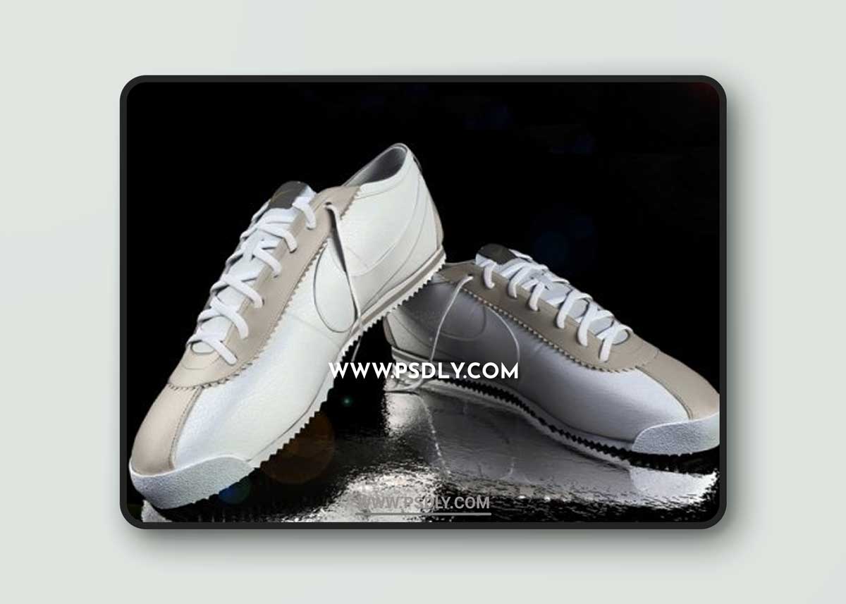 Kroscovki Nike Cortez 3D Models