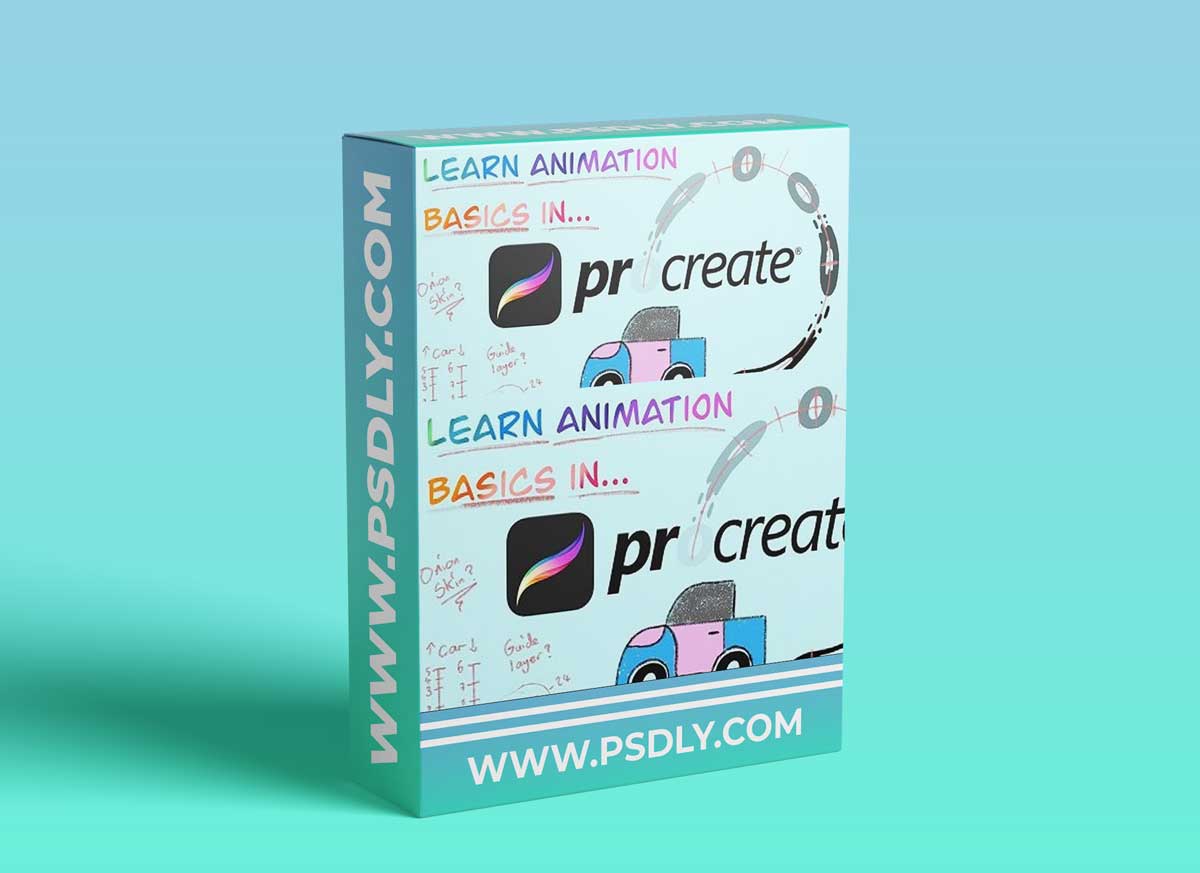 Learn Animation Basics in Procreate: Animate a Looping Car gif!