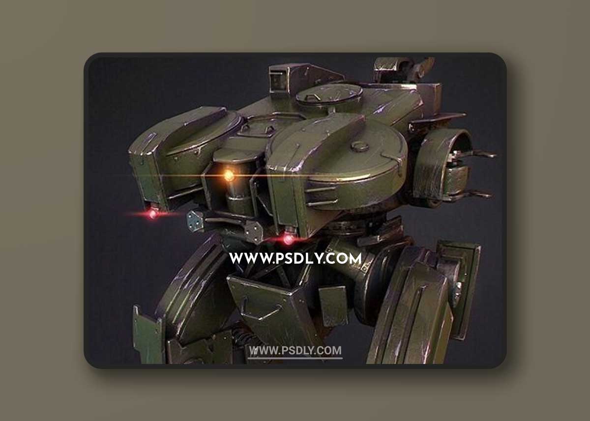 Light Mech #2 3D Models