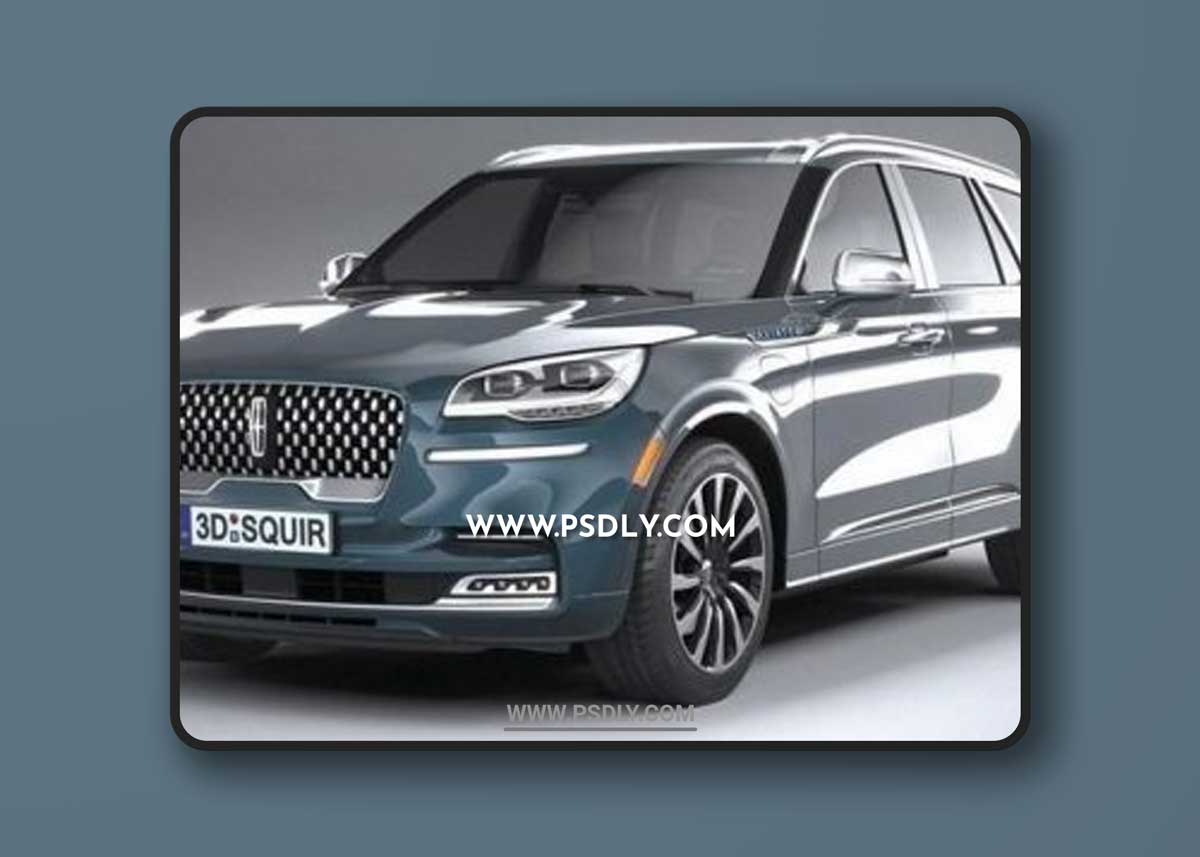Lincoln Aviator 2020 3D Model