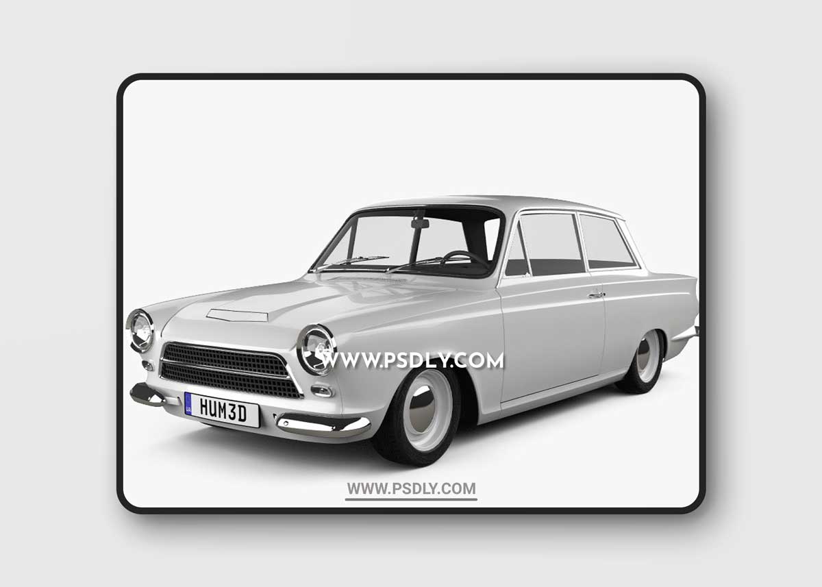 Lotus Cortina 3D Model o93616