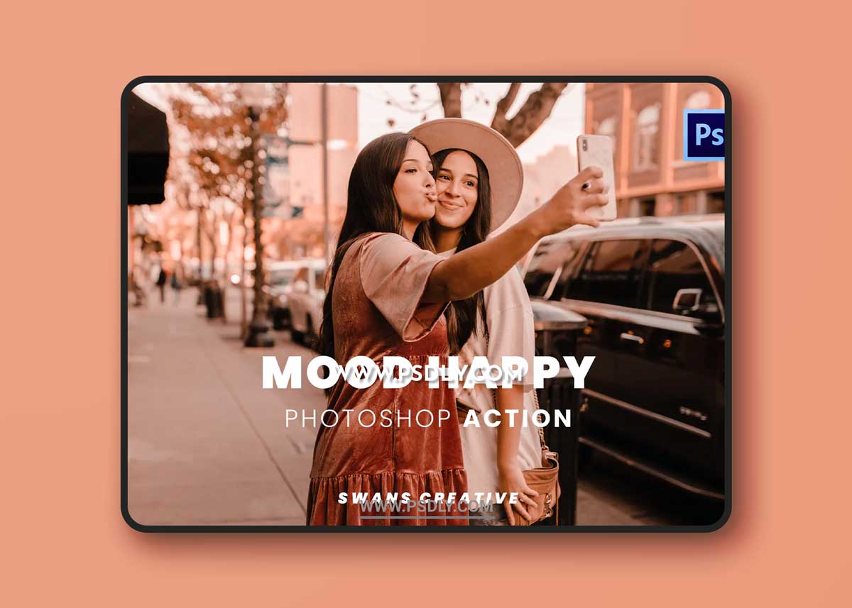 Mood Happy Photoshop Action
