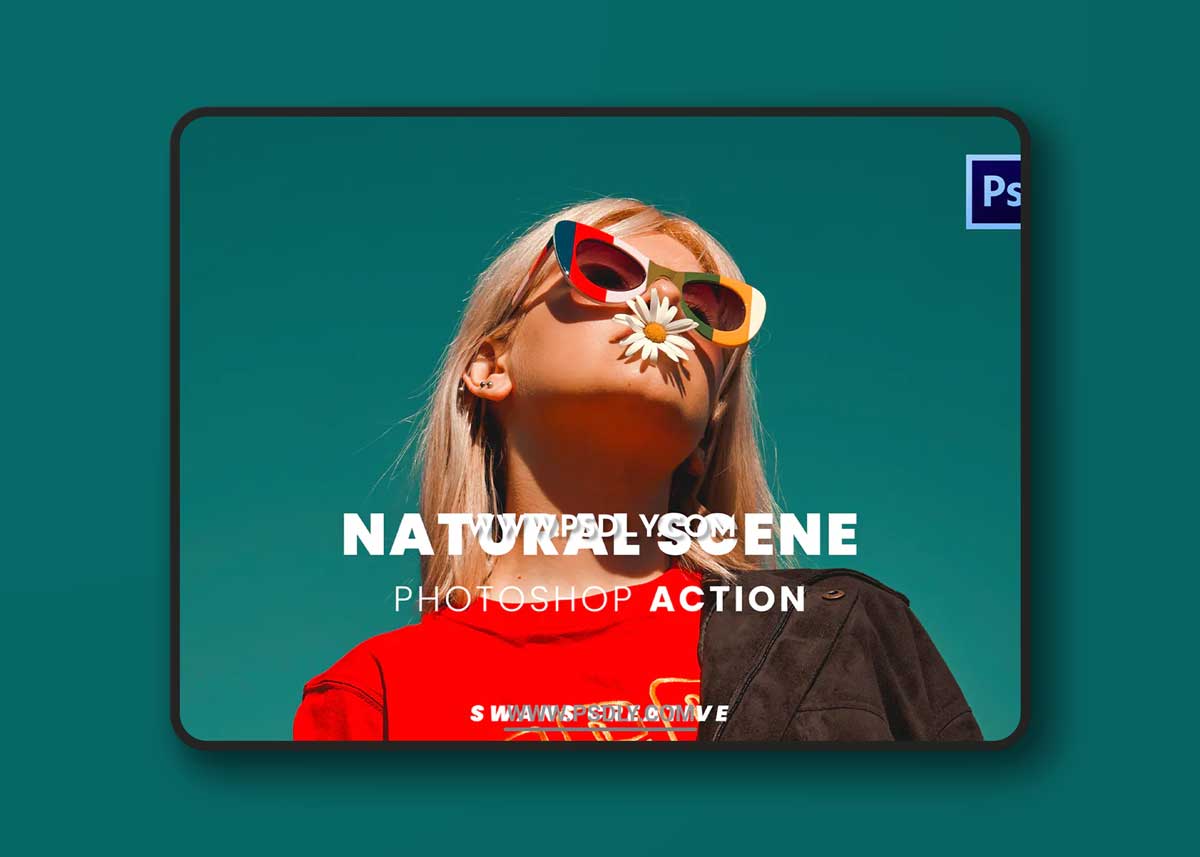 Natural Scene Photoshop Action