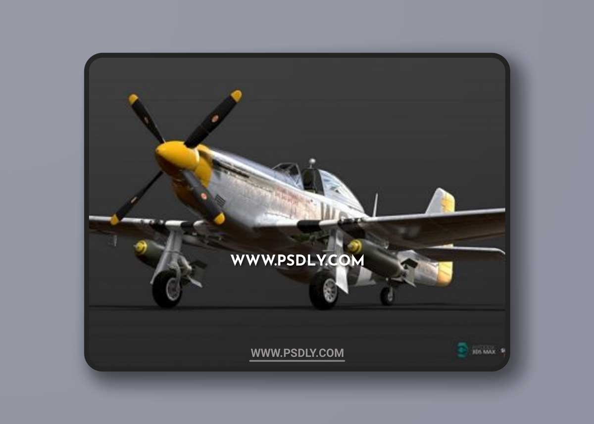 P51D Mustang 3D Models