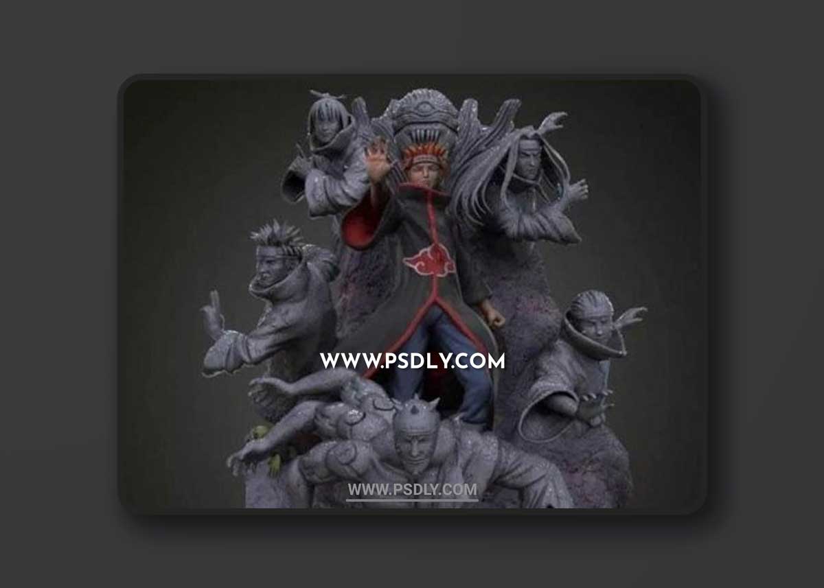 Pain Akatsuki NARUTO – 3D Print Model