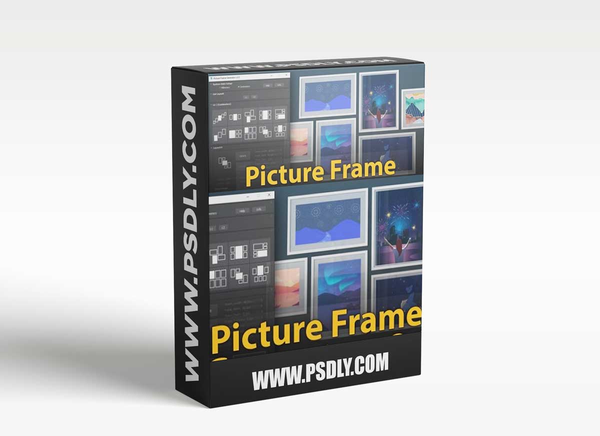 Picture Frame Generator v2.0 For 3ds Max
