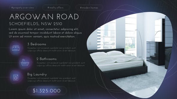 Videohive Real Estate Glass Slides 34444105