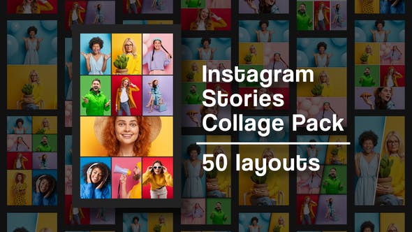 Videohive Instagram Stories Collage Pack 34092047