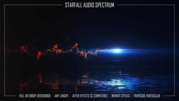 Videohive Starfall Audio Spectrum 34061303