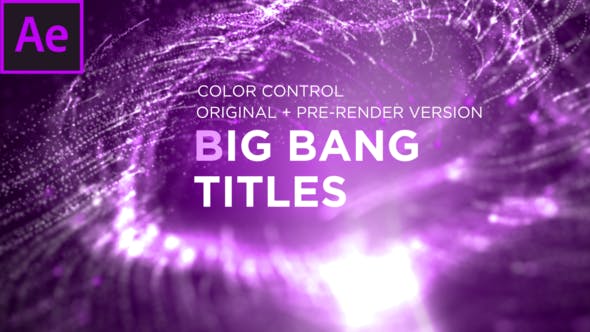 Videohive Big Bang Titles 34258778