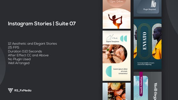 Videohive Instagram Stories | Modern Lifestyle | Suite 07 34099232