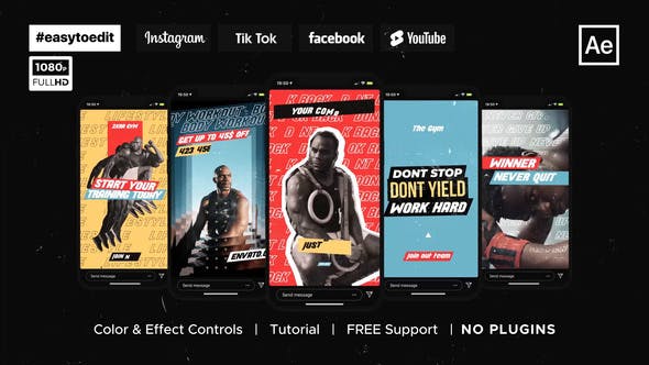 Videohive Sports | Stories & Posts 34395481