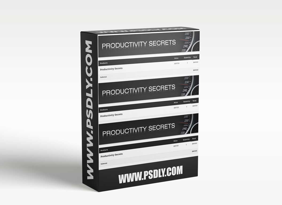 Productivity Secrets by Alex Mandossian