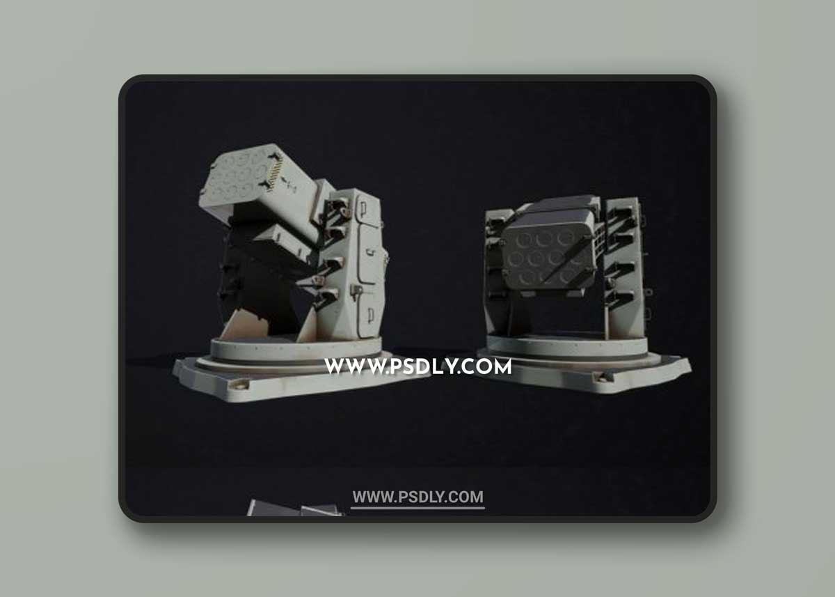 SAM Launcher 3D Models