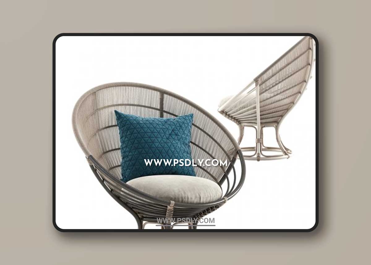 Sika Design Luna chair 3D Models