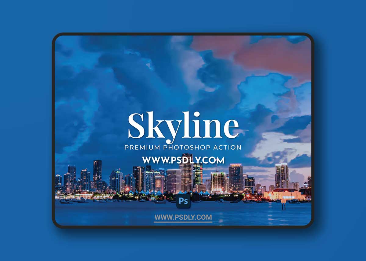 Skyline Photoshop Action
