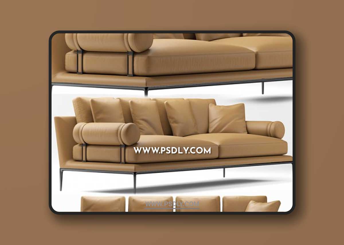 Sofa bebitalia atoll 3D Models