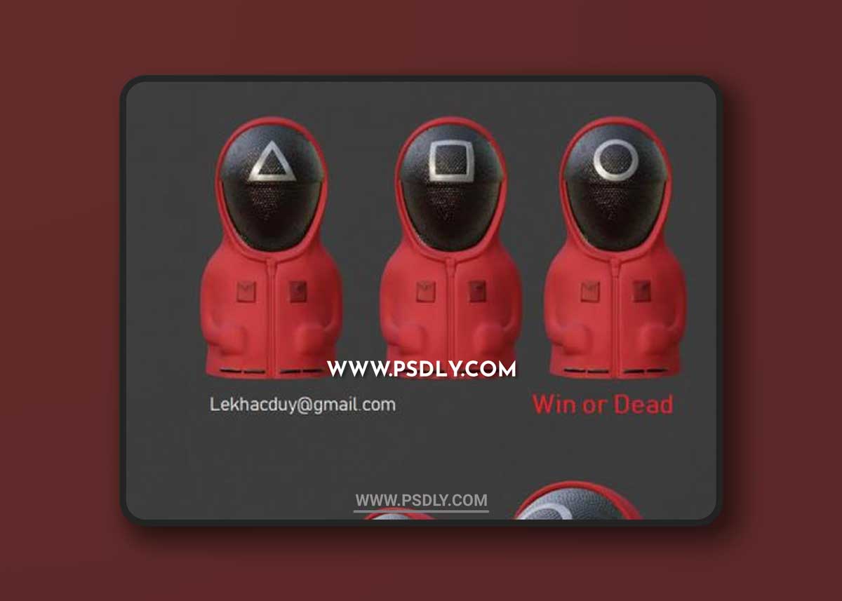 Squid Game Char – 3D Print Model