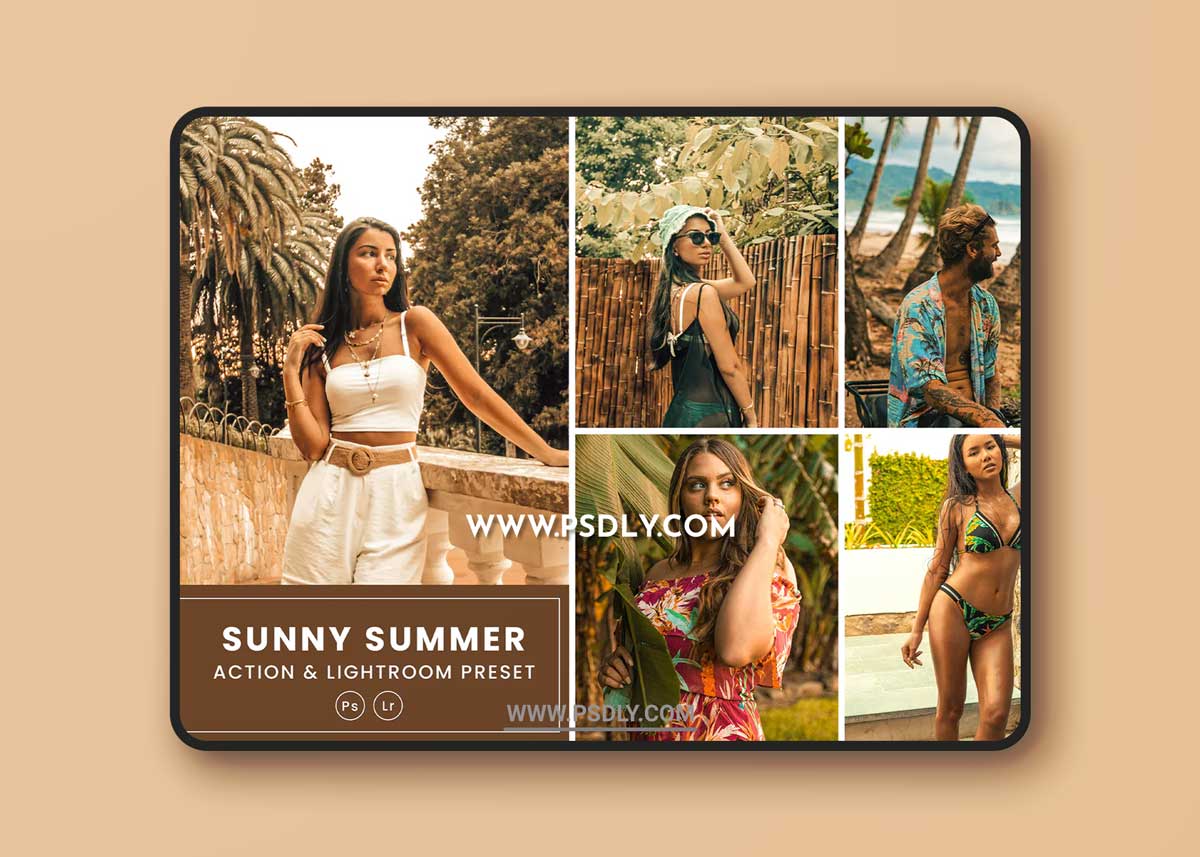 Sunny Summer Action & Lightrom Presets