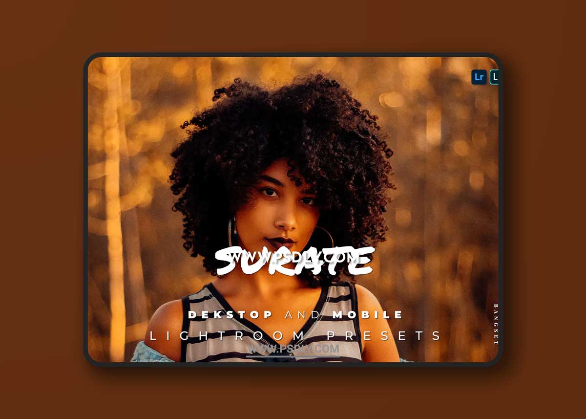 Surate Desktop and Mobile Lightroom Preset