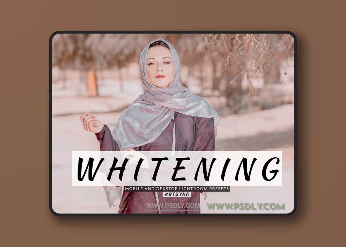 Whitening Lightroom Presets Dekstop and Mobile