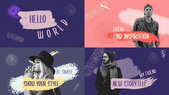 Videohive Hand Brush Promo 34055924