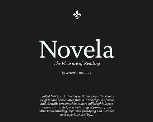 Novela Font Family