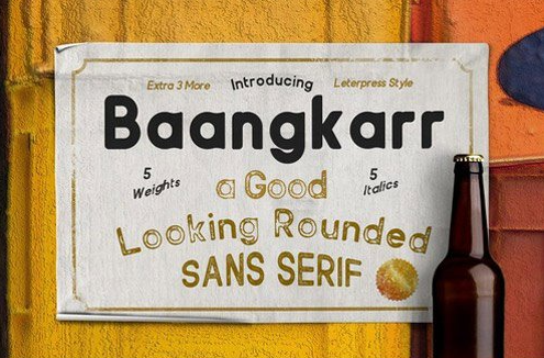 Baangkarr Font