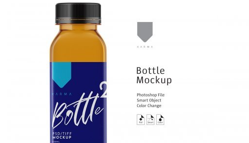 CreativeMarket - Bottle Mockup 5 3684764