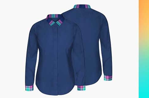 CreativeMarket - Woman Dress Shirt 4xMock-ups 6515482