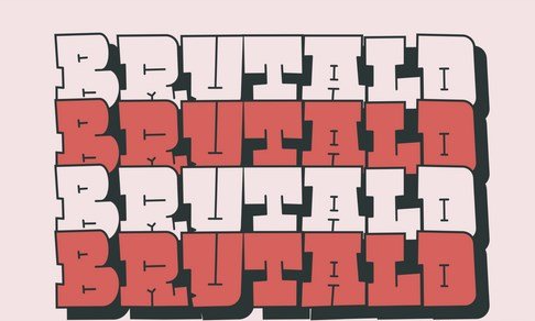 Brutald Bold Typeface