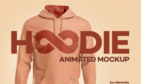 CreativeMarket - Hoodie Animated Mockup 5579880