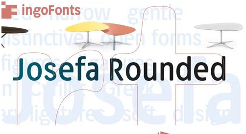 Josefa Rounded Pro Font Family