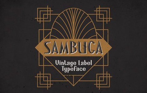 Sambuca Typeface Font