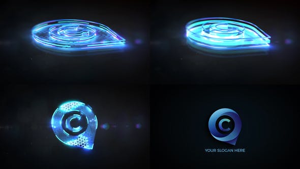 Videohive Tech Logo Reveal 26422288