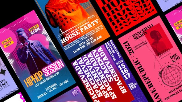 Videohive Audio Music Visualizer Stories 34016008