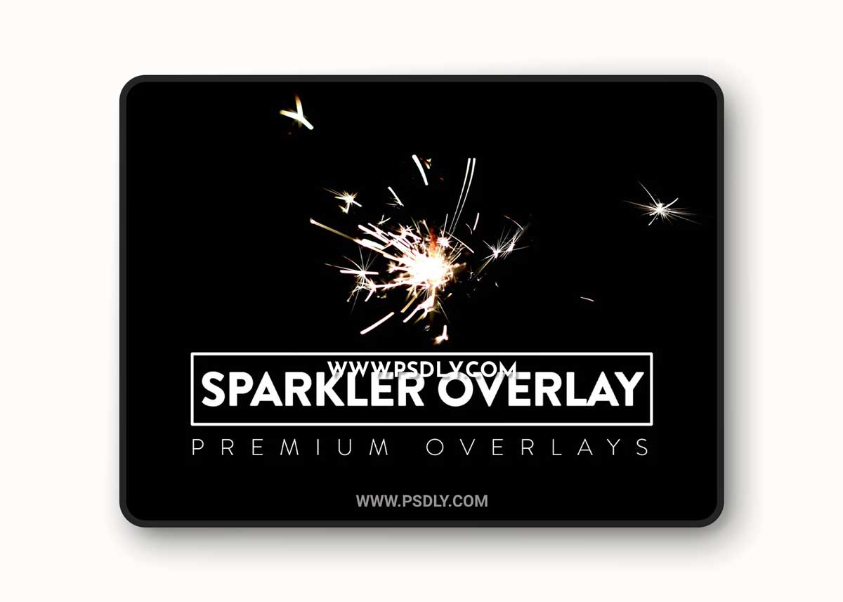 10 Sparkler Overlay HQ