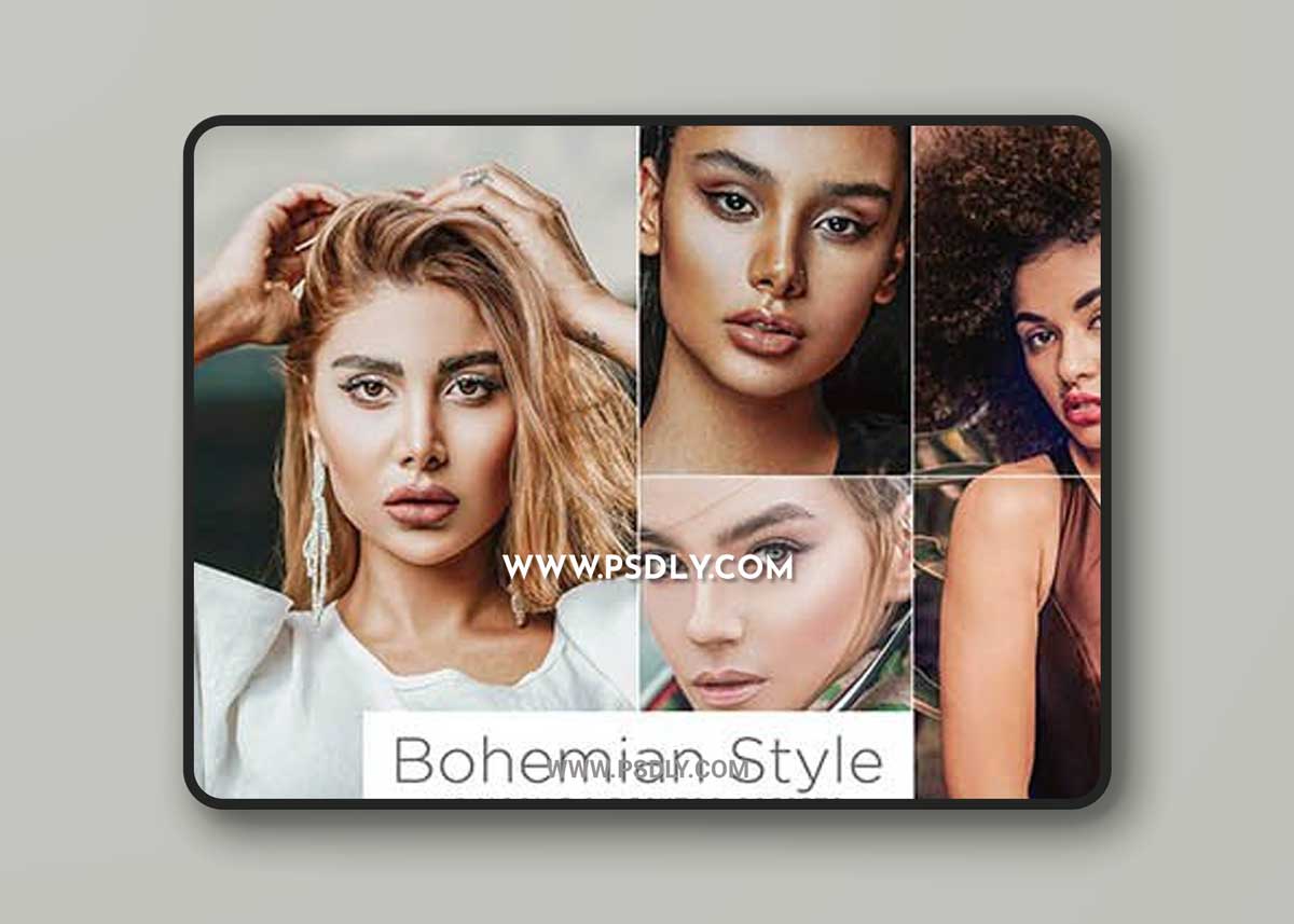 15 Bohemian Style Presets, Mobile & Desktop preset