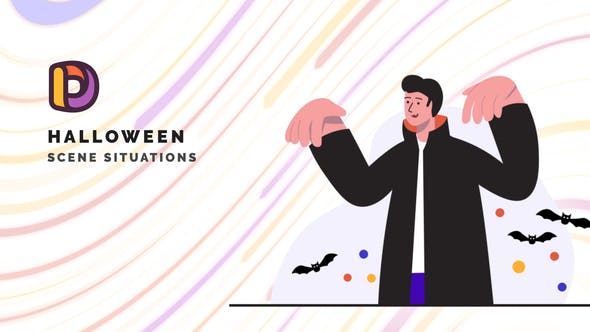 Videohive Halloween - Scene Situations 34664560