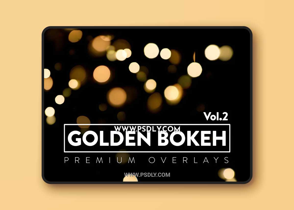 25 Golden Bokeh Vol.2