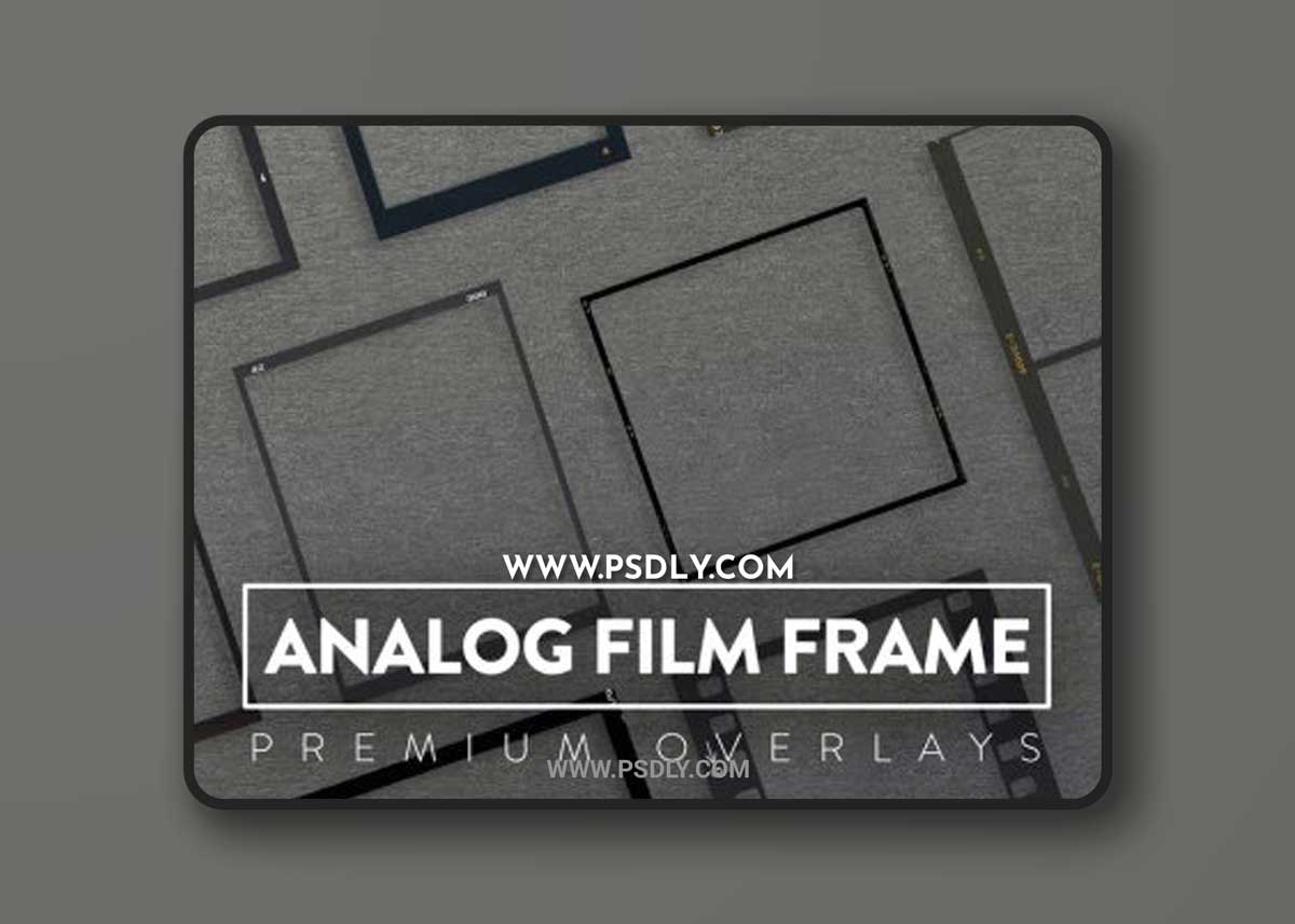 30 Analog Film Frames HQ