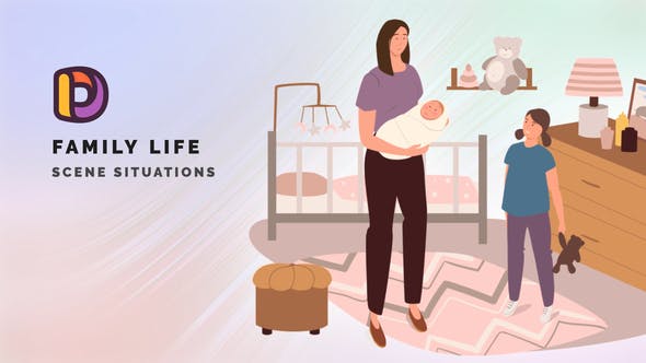 Videohive Family life - Scene Situations 34502522